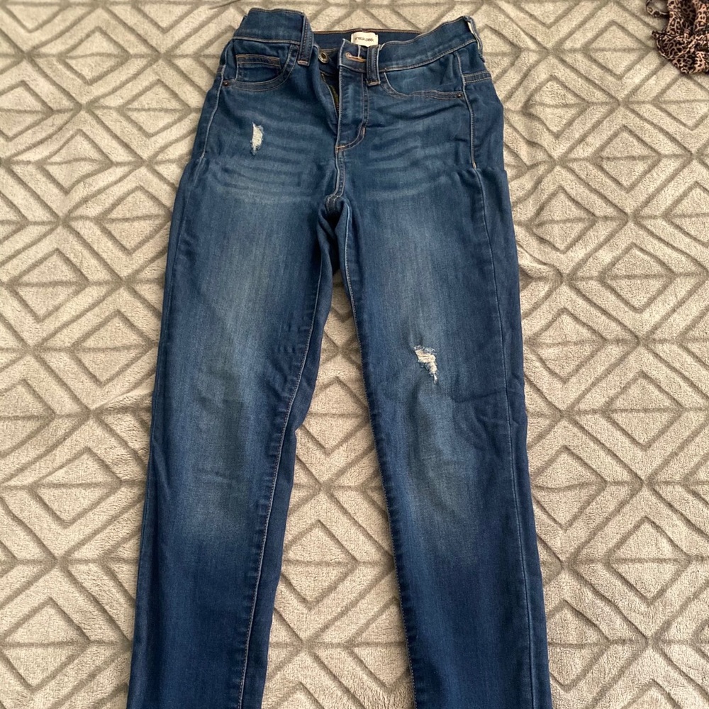 High rise jeans